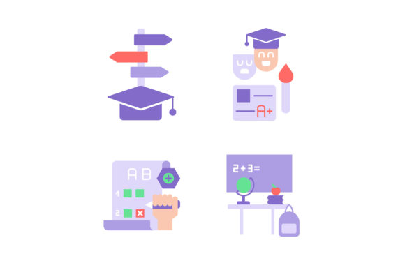 Boost Learning with Education Icons