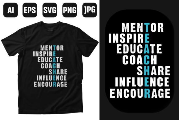 Integrating Teacher Typography Quotes T-shirt Design into Your Creative Workflow