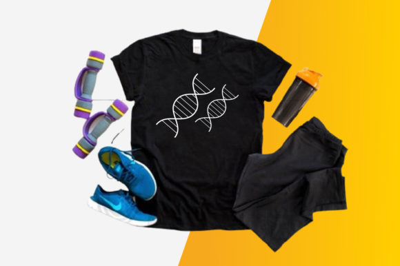 Strategic Branding with Science DNA T-shirt Vector for School Merchandise